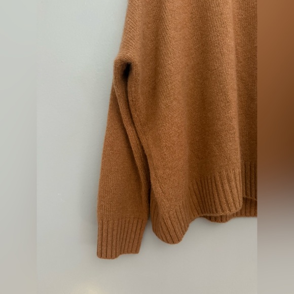 Organic BY JOHN PATRICK Wide Pull Over Sweater - Vicuña, 100% Cashmere, Medium - Picture 6 of 16